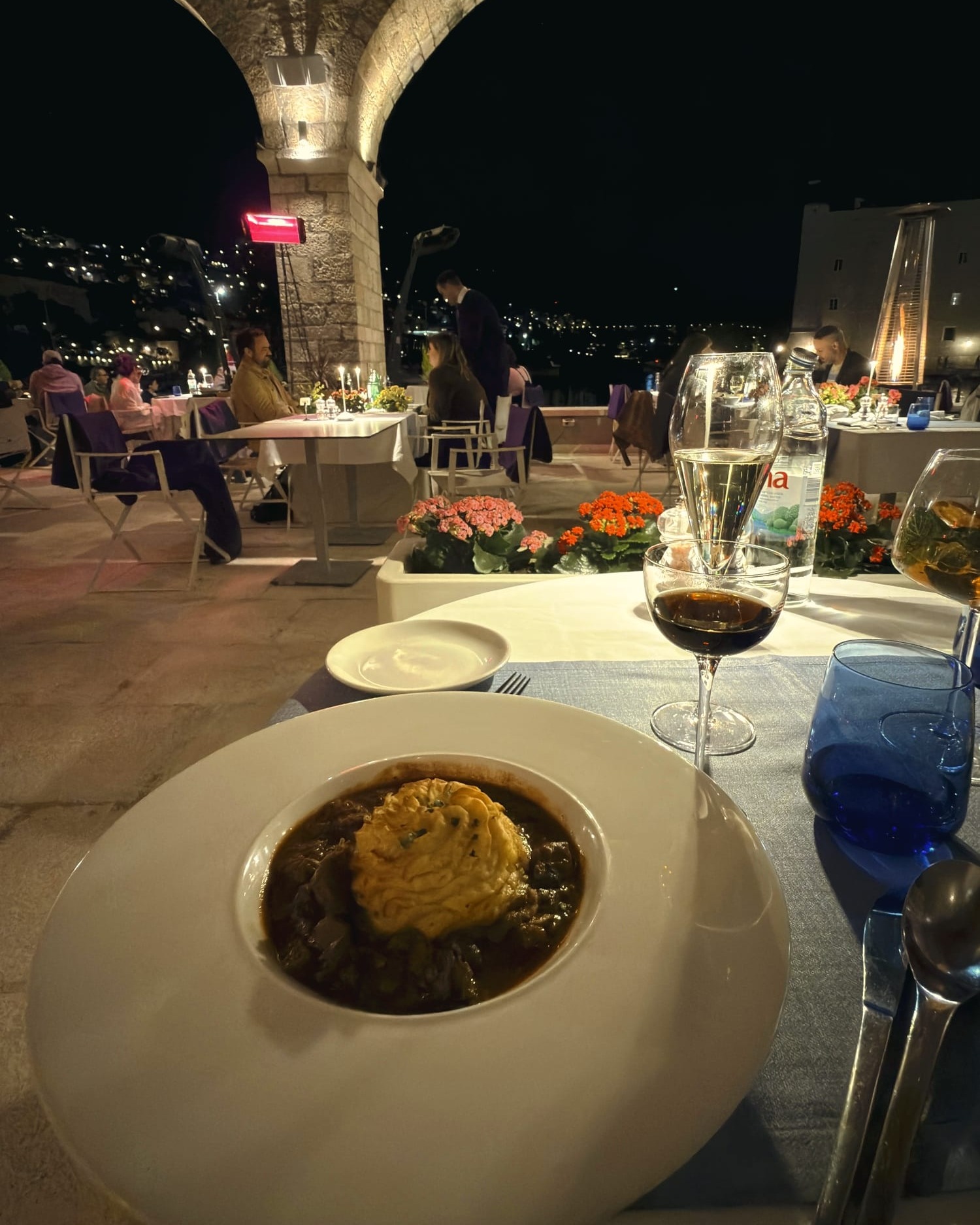 Venison ragù with mashed potato at Gradska kavana Arsenal